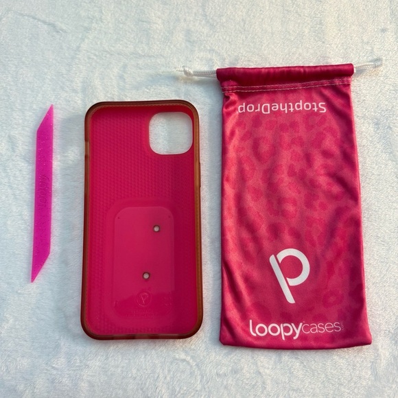 Loopy Cases Hot Pink Phone Case for IPhone 15 Plus - Picture 2 of 8